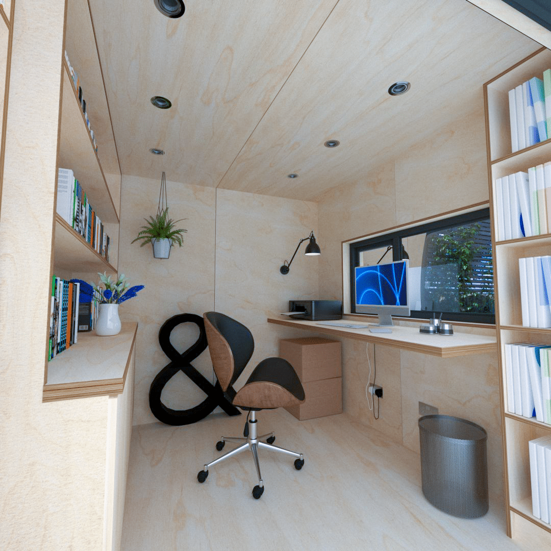 Creating a Productive Work Space in Your
  Garden Office Shed