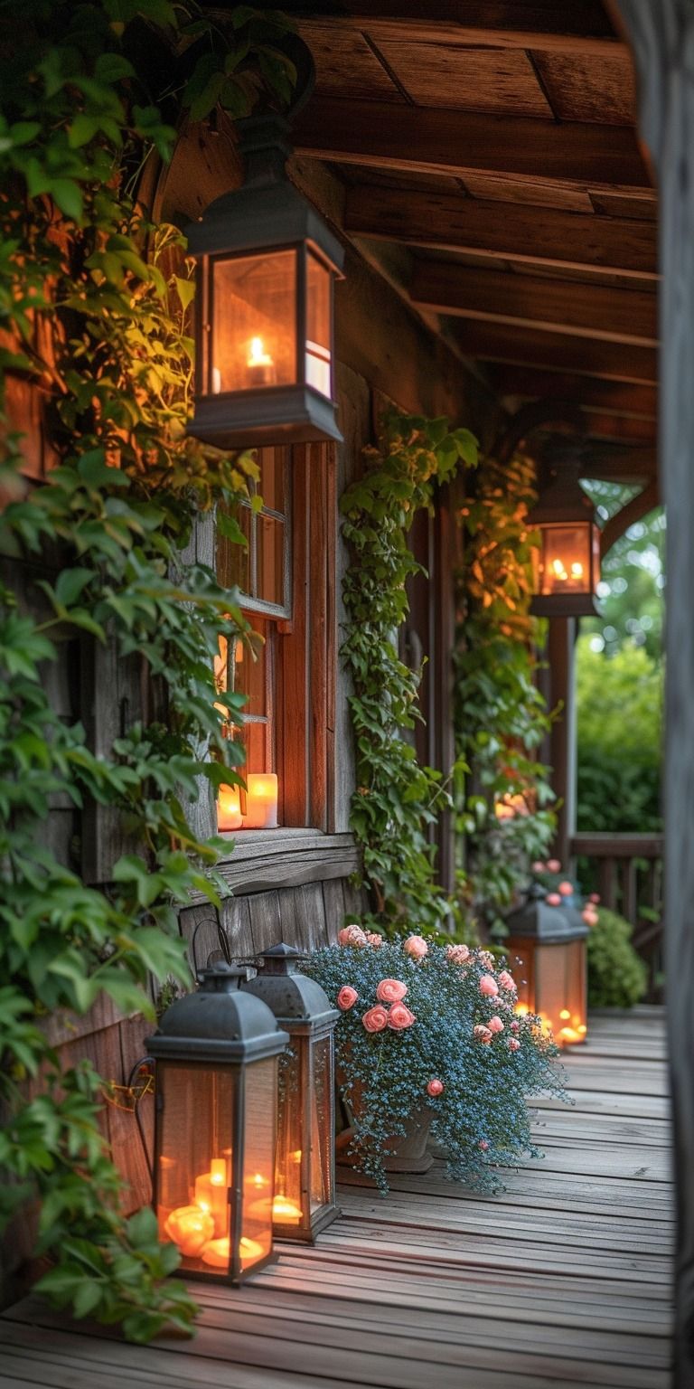 Create a Cozy Ambiance with Outdoor Patio
  Lanterns