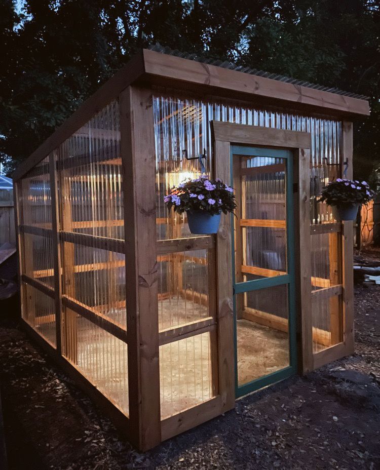 Maximizing Space: Designing a Functional
  Backyard Greenhouse