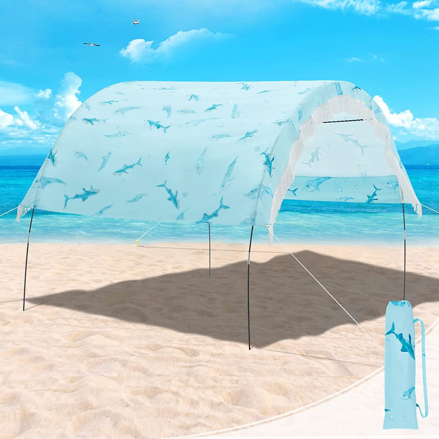 How to Choose the Right Beach Canopy for
Ultimate Sun Protection