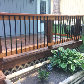 Elevate Your Outdoor Space with Stylish
Metal Deck Railing Designs