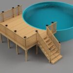Plans for Above Ground Pool Deck 12x16 21' Round Pool 54 High - Et