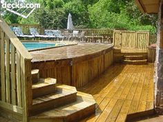 220 Best Above ground pool decks ideas | above ground pool decks .