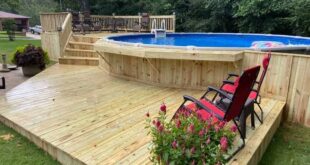 Above-Ground Pool Deck Ideas | The Above Ground Pool Builder .