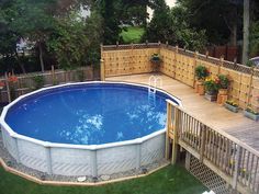 220 Best Above ground pool decks ideas | above ground pool decks .