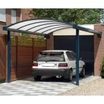 flat roof aluminum car shelter, flat roof aluminum car shelter .