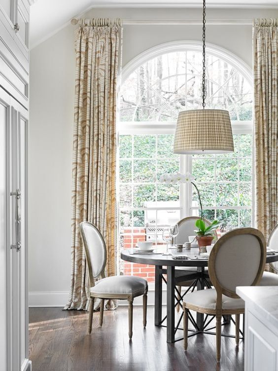 Window Treatments for Arched Windows | Window treatments living .