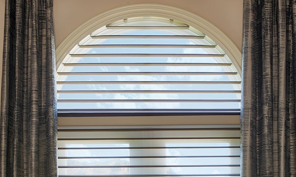 Hunter Douglas Arched Window Blinds, Shades and Shutters | JC Lic