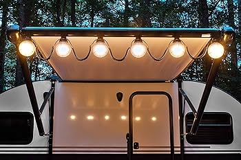 Amazon.com: Camco 42761 Decorative RV Awning Globe Lights - 6 .