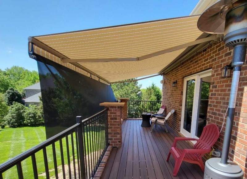 Deck Awnings | Motorized & Retractable | Marygrove Awnin