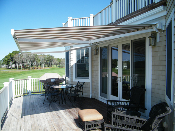 Retractable Awnings - Sunrooms | Sunspace by Deck & Shade Solutio