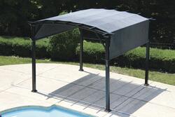 Backyard Creations® 9.5' x 9.5' Arched Garden Pergola at Menards