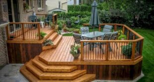 30+ Amazing backyard patio deck design ideas | Deck designs .