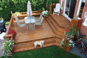 Cedar Deck - Photos & Ideas | Decks backyard, Deck designs .