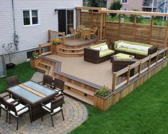 79 Platform deck ideas | building a deck, patio deck designs .