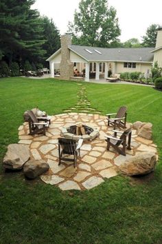 23 Non pool large backyard ideas | backyard, backyard landscaping .