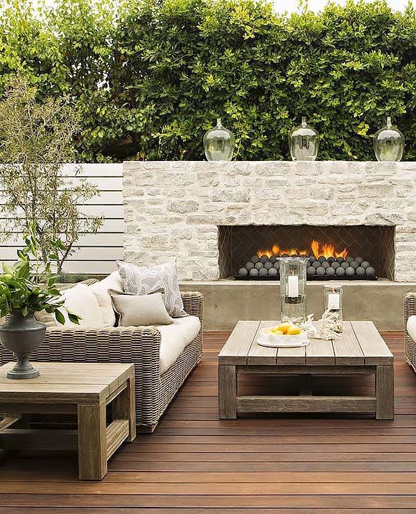 53 Most amazing outdoor fireplace designs ever | Outdoor fireplace .