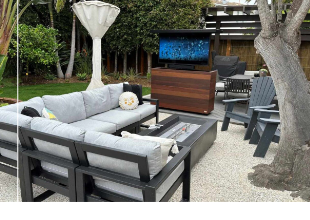 Outdoor backyard TV lift furniture – Cabinet-Tron