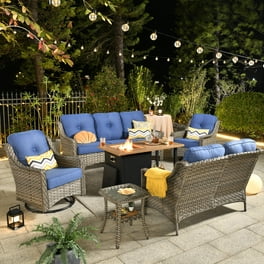 Better Homes & Gardens Bellamy 2-Pack Outdoor Club Lounge Chairs .