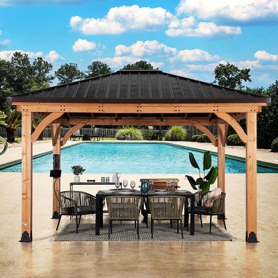 Backyard Discovery 14' x 12' Barrington Gazebo - Sam's Cl