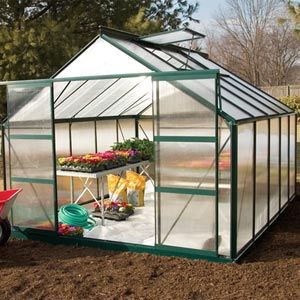 GrowSpan Estate Hobby Large Greenhouse - 9'1W x 7'3H x 12'2L .