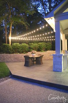 900+ Best Patio Lighting Ideas | patio lighting, patio, backya