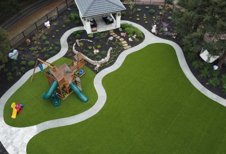 Safer Backyard Playground Turf in Charlotte, North Carolina | SYNLa