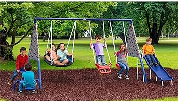 Amazon.com: XDP Recreation Freedom Fun Metal A-Frame Kids Outdoor .