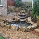 This would be perfect in my yard! | Pond landscaping, Waterfalls .