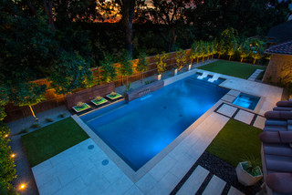 75 Modern Backyard Pool Ideas You'll Love - April, 2024 | Hou