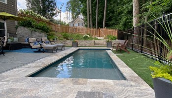 Backyard Pool Build in GA - Southern Hospitali