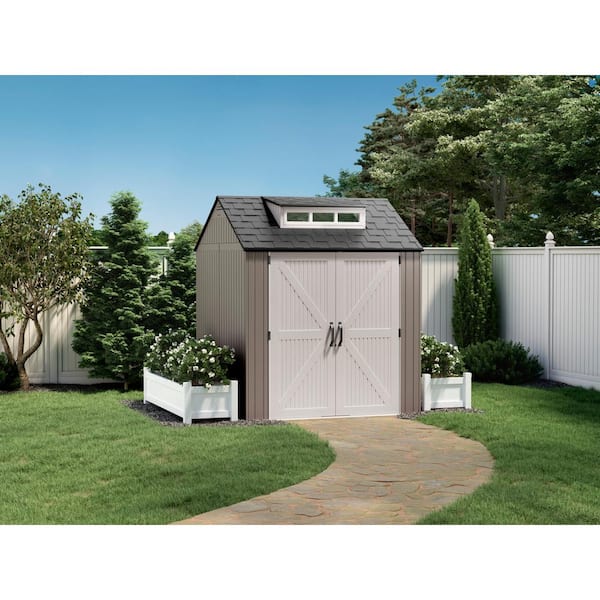 Rubbermaid 7 ft. x 7 ft. Storage Shed 2119053 - The Home Dep