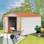 Amazon.com : Storage shed,8×10ft Outdoor Storage shed, Used for .