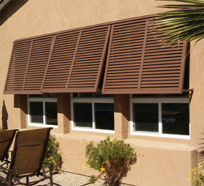 46" x 33" Non-Impact Bahama Shutter – Empire Shutte