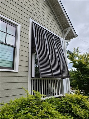 Bahama Shutters – Raleigh Awning Compa