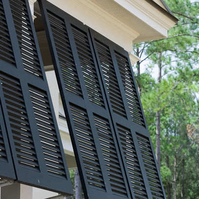 Aluminum Bahama Shutters - US Vertica