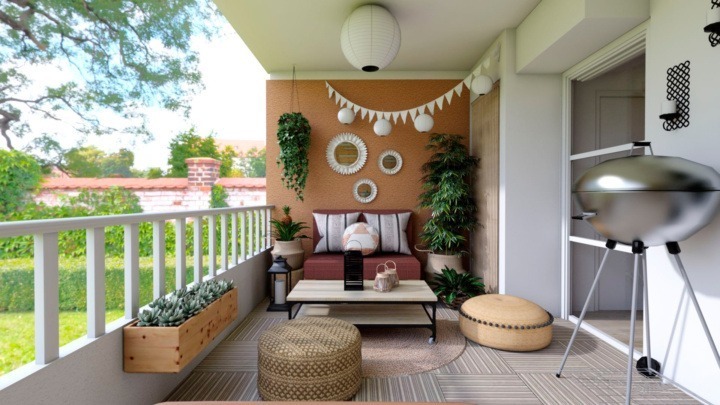 How to decorate a small balcony? - HomeByMe Decor Magazi