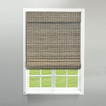 Amazon.com: Radiance Cordless Bamboo Roman Shades for Windows .