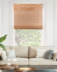 Cordless Bamboo Roman Shades | Forrest Collection – Chicolo