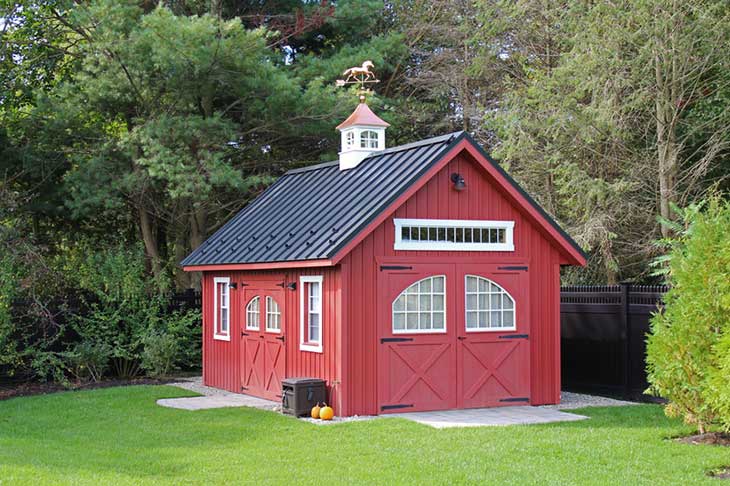 Custom Amish Built New England Barns - Lapp Structures, L