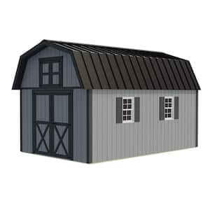 Best Barns Woodville 10 ft. x 12 ft. Wood Barn Storage Shed Kit .