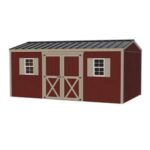Best Barns Cypress 16 ft. x 10 ft. Wood Storage Shed Kit with .