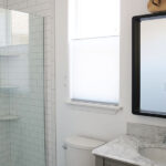 What Window Treatments to Use in a Bathroom | At Home In Lo