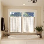Easy Window Treatments Ideas & Updates | Bathroom window coverings .