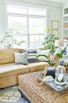 130 Coastal Decorating Ideas & Beach House Decor | beach house .