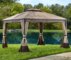 Wilson & Fisher Pinehurst Domed Gazebo, (10' x 12') - Big Lots .