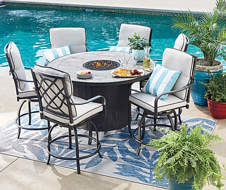 Wilson & Fisher Grandview 7-Piece Patio Dining Set - Big Lots .