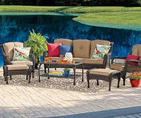 Wilson & Fisher Pinehurst Patio Furniture Collection - Big Lo