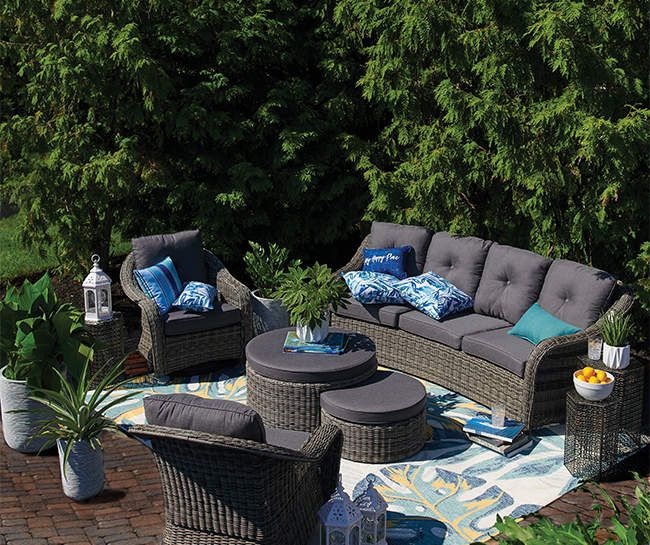 Wilson & Fisher Broadmoor Cushioned Patio Seating Collection - Big .