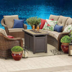 Wilson & Fisher Palermo Patio Furniture with Fire Pit Collection .